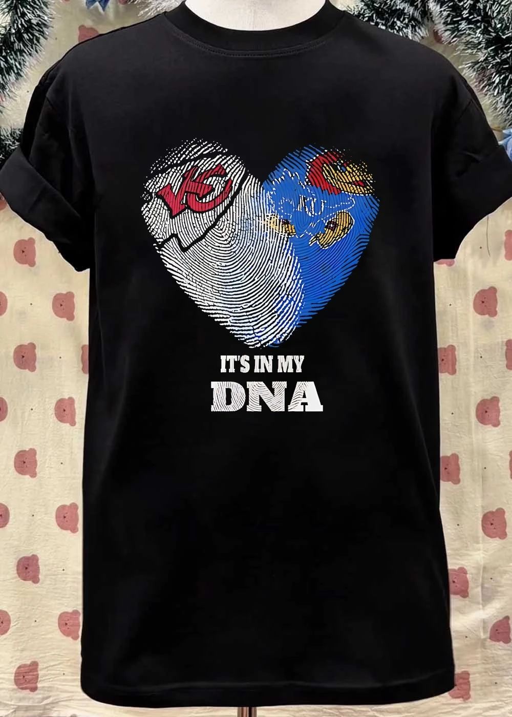 It Is in My DNA Kansas City Chiefs KU Jayhawks T-Shirt