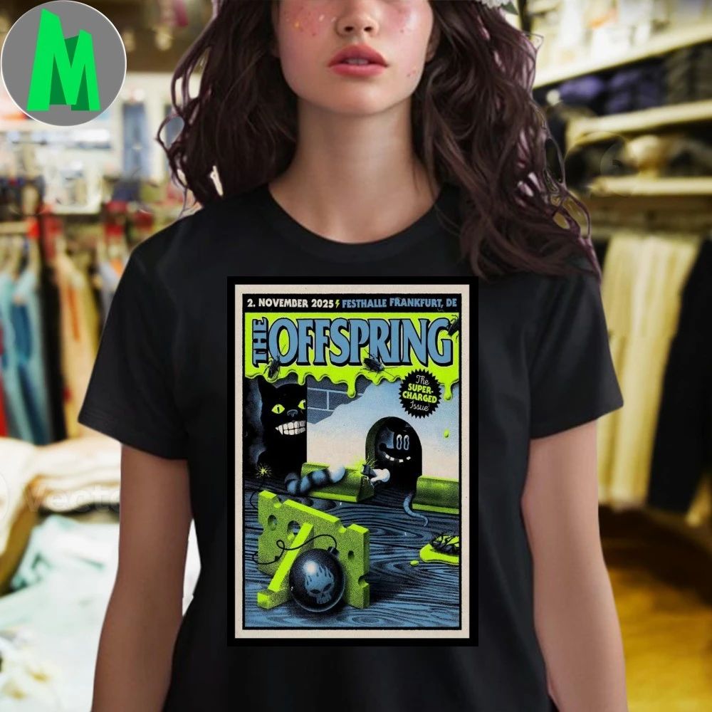 The Offspring Festhalle, Frankfurt Nov 2 2025 Poster Shirt