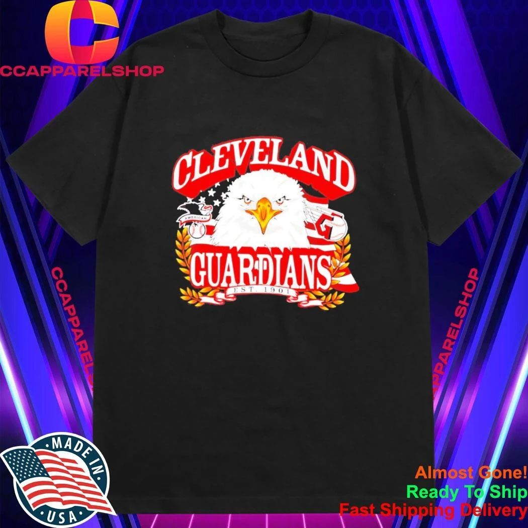 Cleveland Guardians 250th Anniversary Americana Eagle Shirt