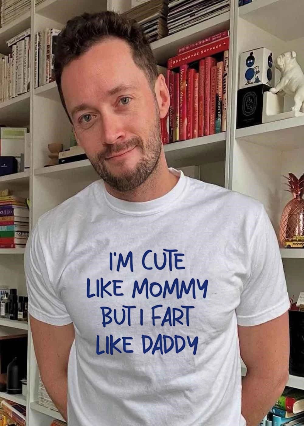 Cute Mommy Fart Daddy Funny Baby shirt