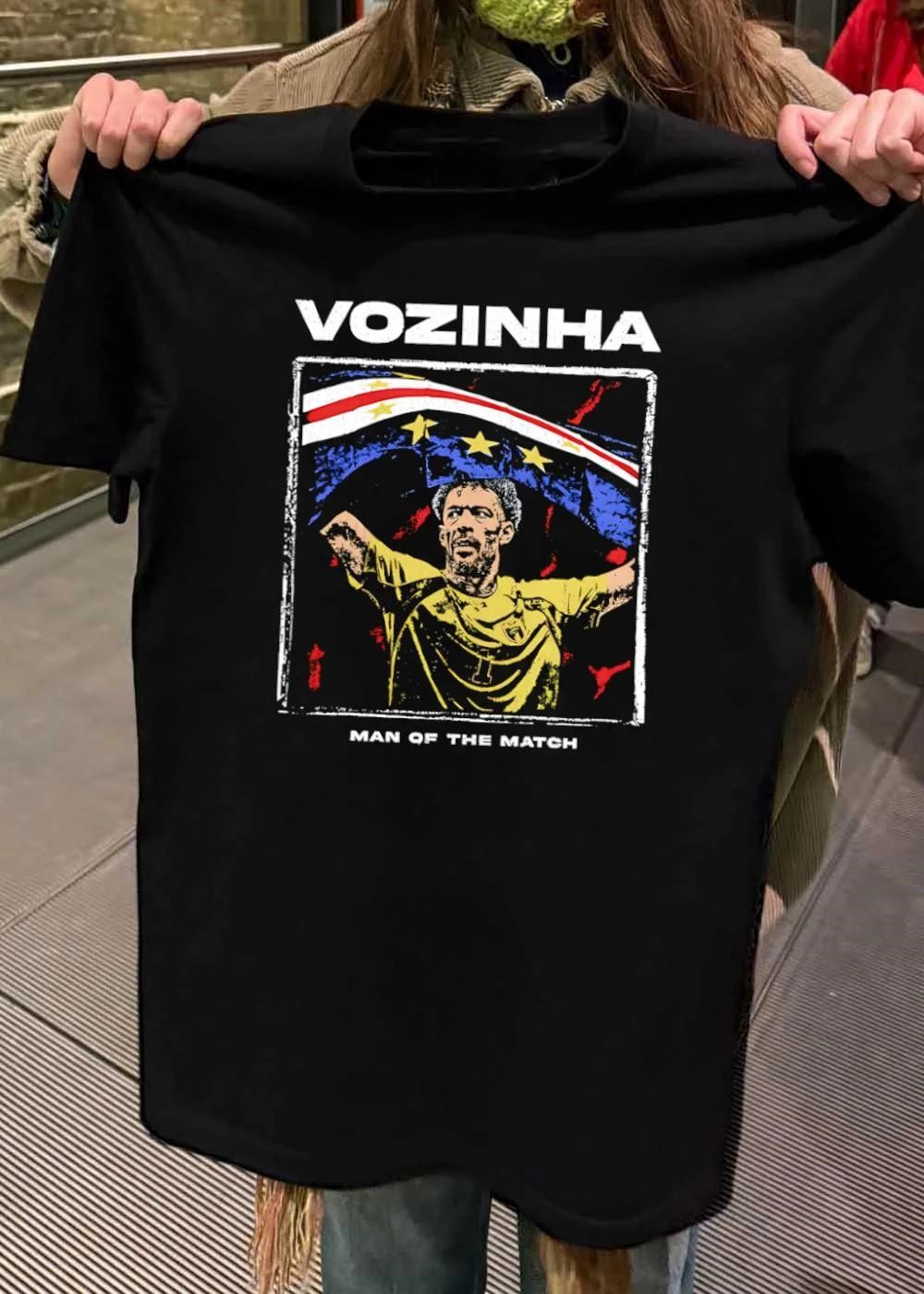 Vozinha Man of the Match Cape Verde Soccer Goalkeeper T-Shirt