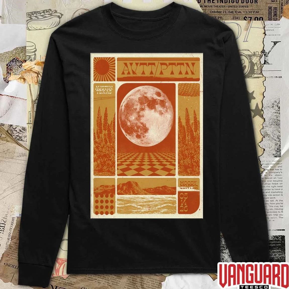 The Avett Brothers May 14 2026, Austin TX Moody Center Poster t-shirt