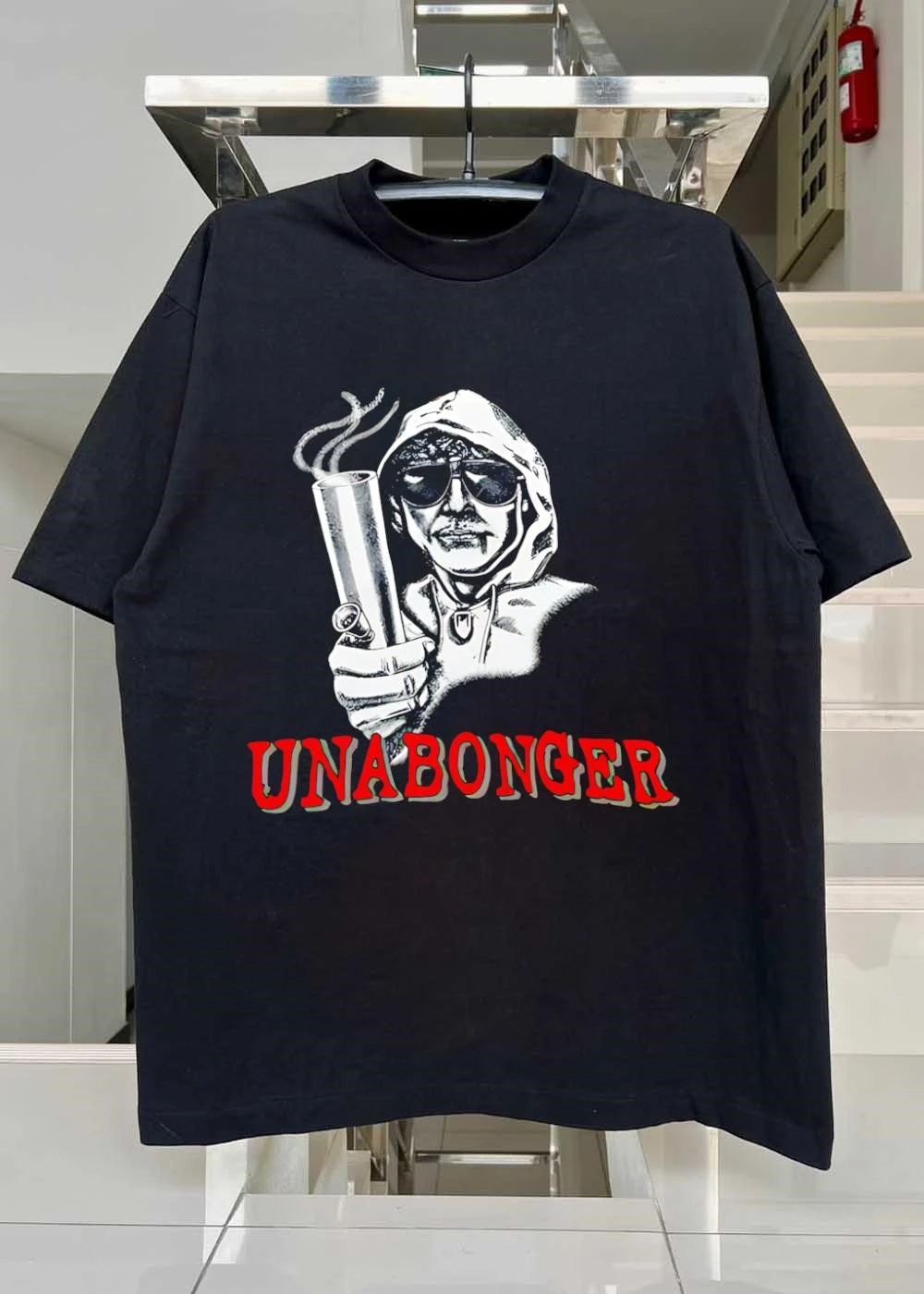 Unabonger Man Holding Smoking Pipe T-Shirt