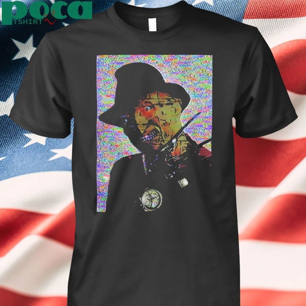 Freddy Bling Graphic Horror Halloween T-Shirt