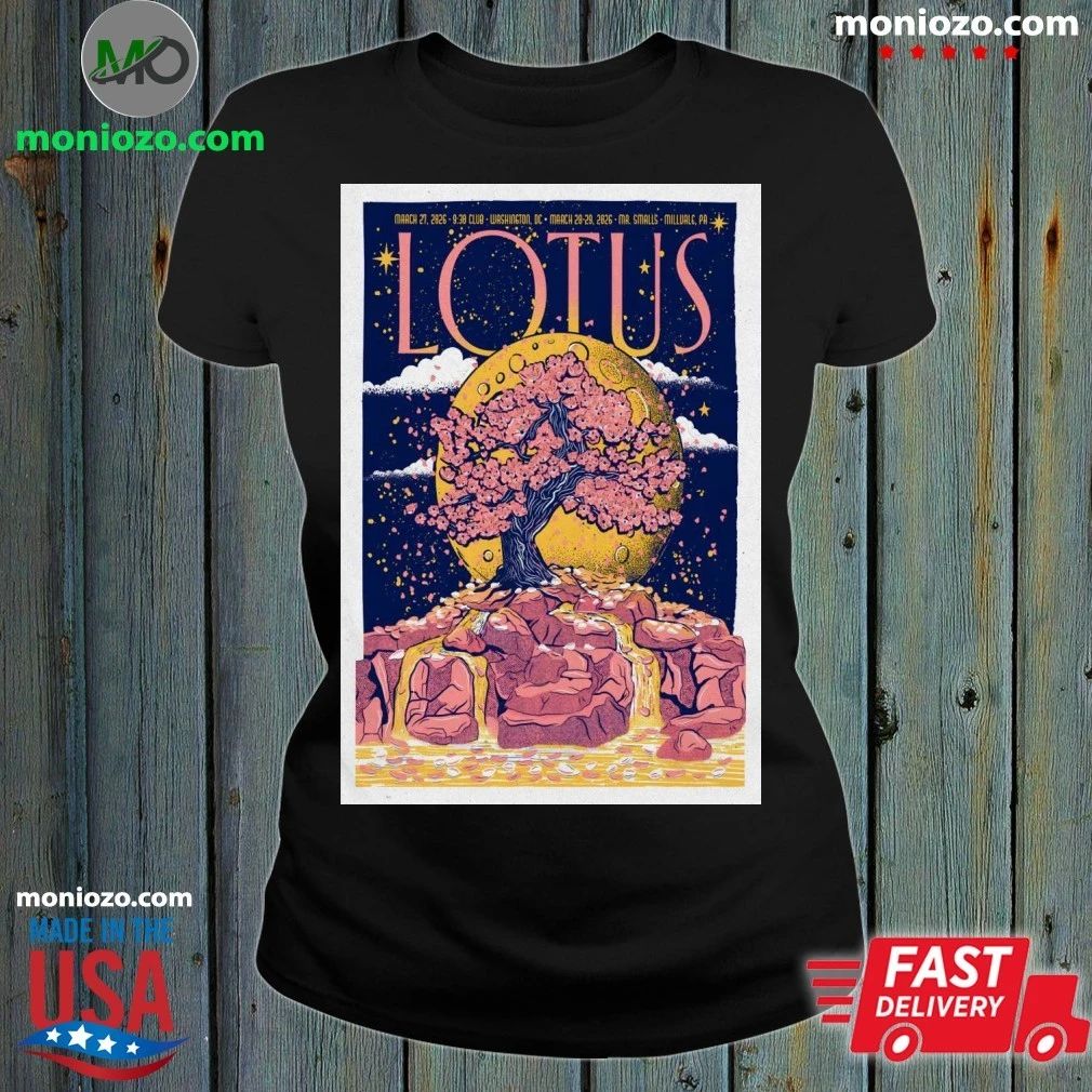 Original Lotus 9-30 Club In Washington DC March 27 2026 Poster Shirt