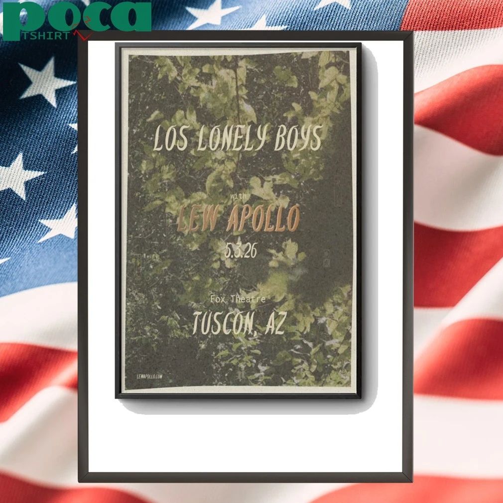 Limited May 2 2026 EL PASO Poster Lew Apollo shirt