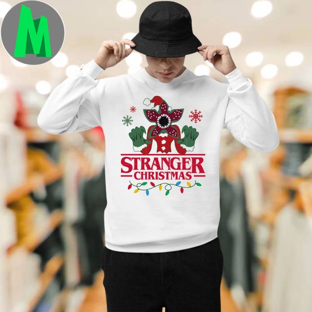 Stranger christmas demogorgon the demogorgon christmas shirt