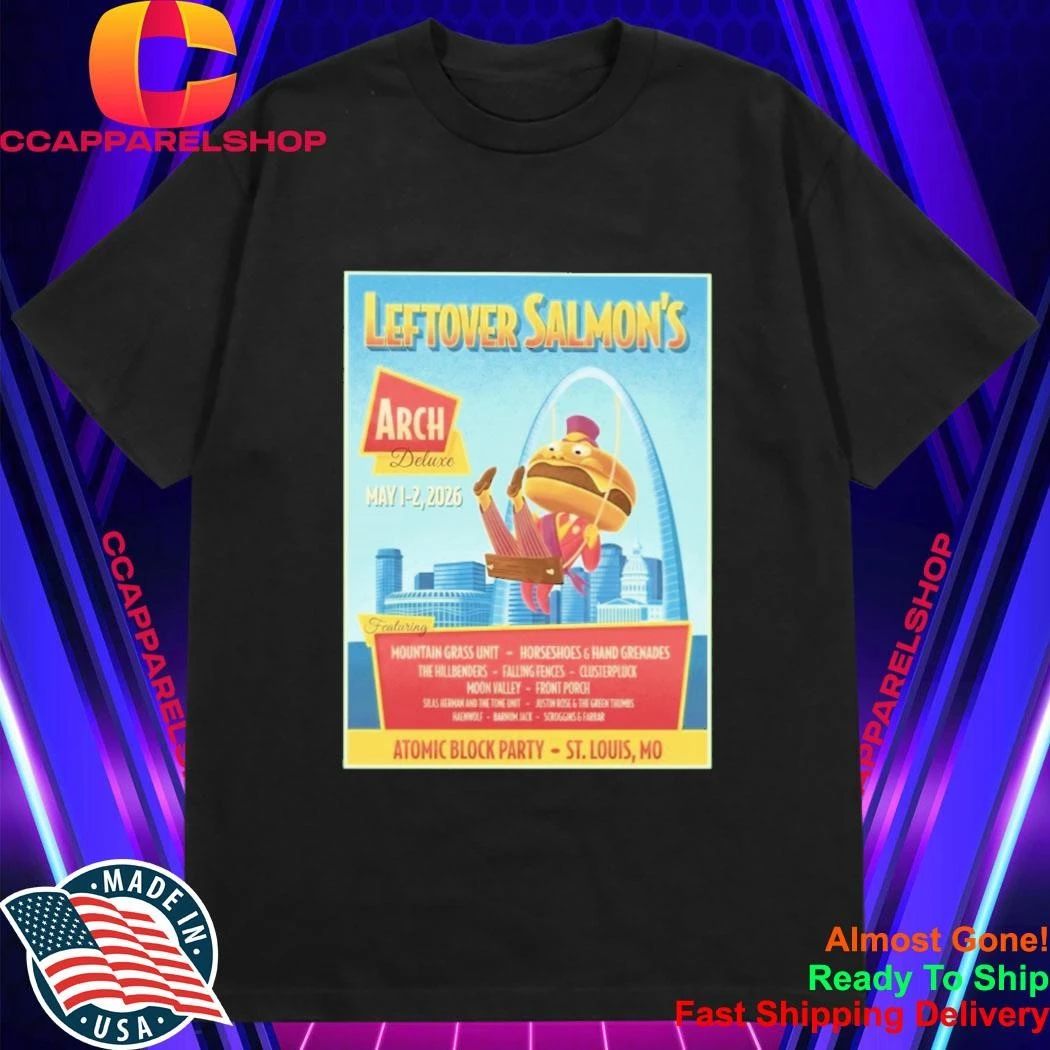 Leftover Salmon May 1 2 2026 St Louis Missouri Poster Shirt