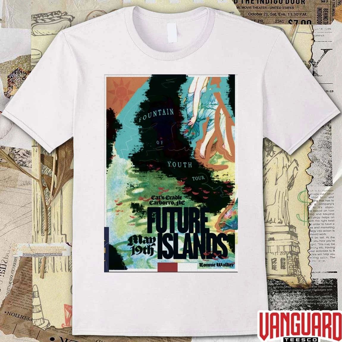 Fountain Of Youth Tour Future Islands May 19 2026 Cat’s Cradle in Carrboro NC Poster t-shirt