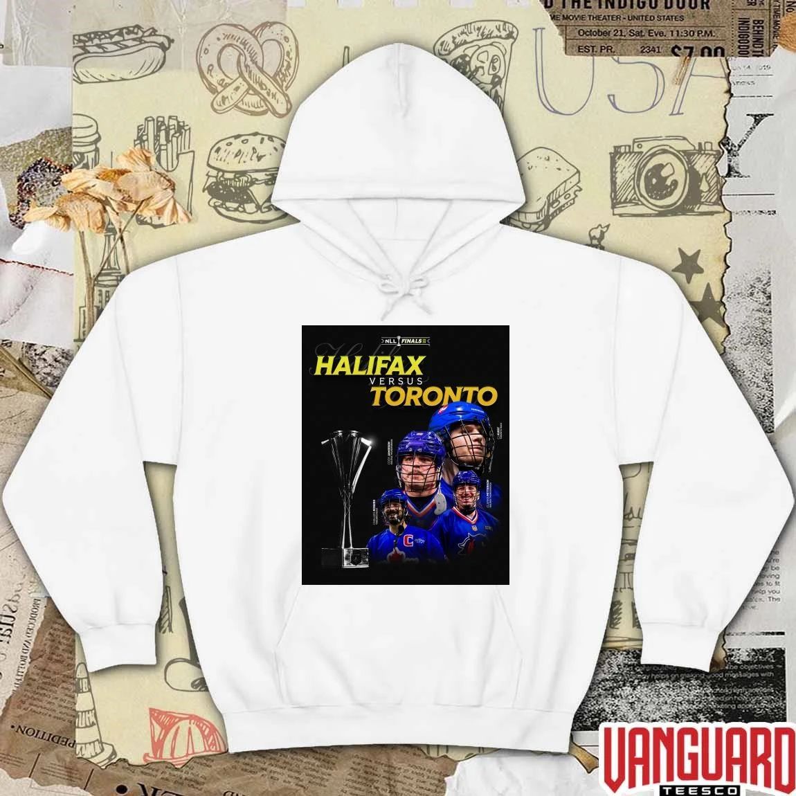 Cody Jamieson, Clarke Petterson 2026 NLL Finals Halifax Thunderbirds Vs Toronto Rock Poster t-shirt