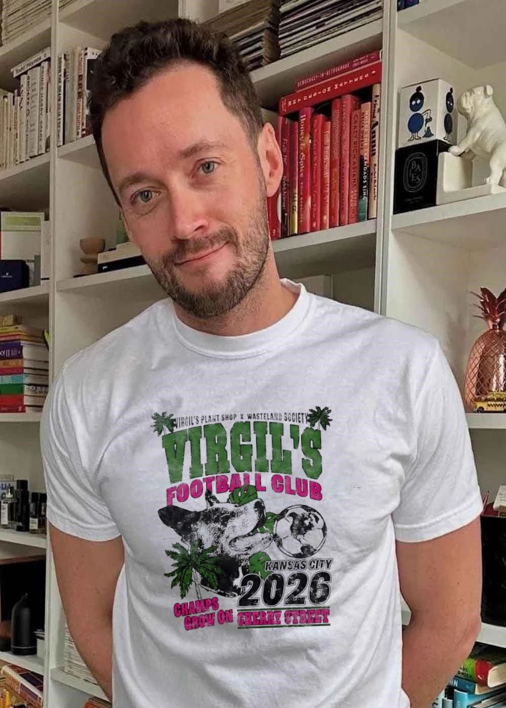 Virgil’s Plant Shop X Wasteland Society Virgil’s Football Club Kansas City 2026 shirt