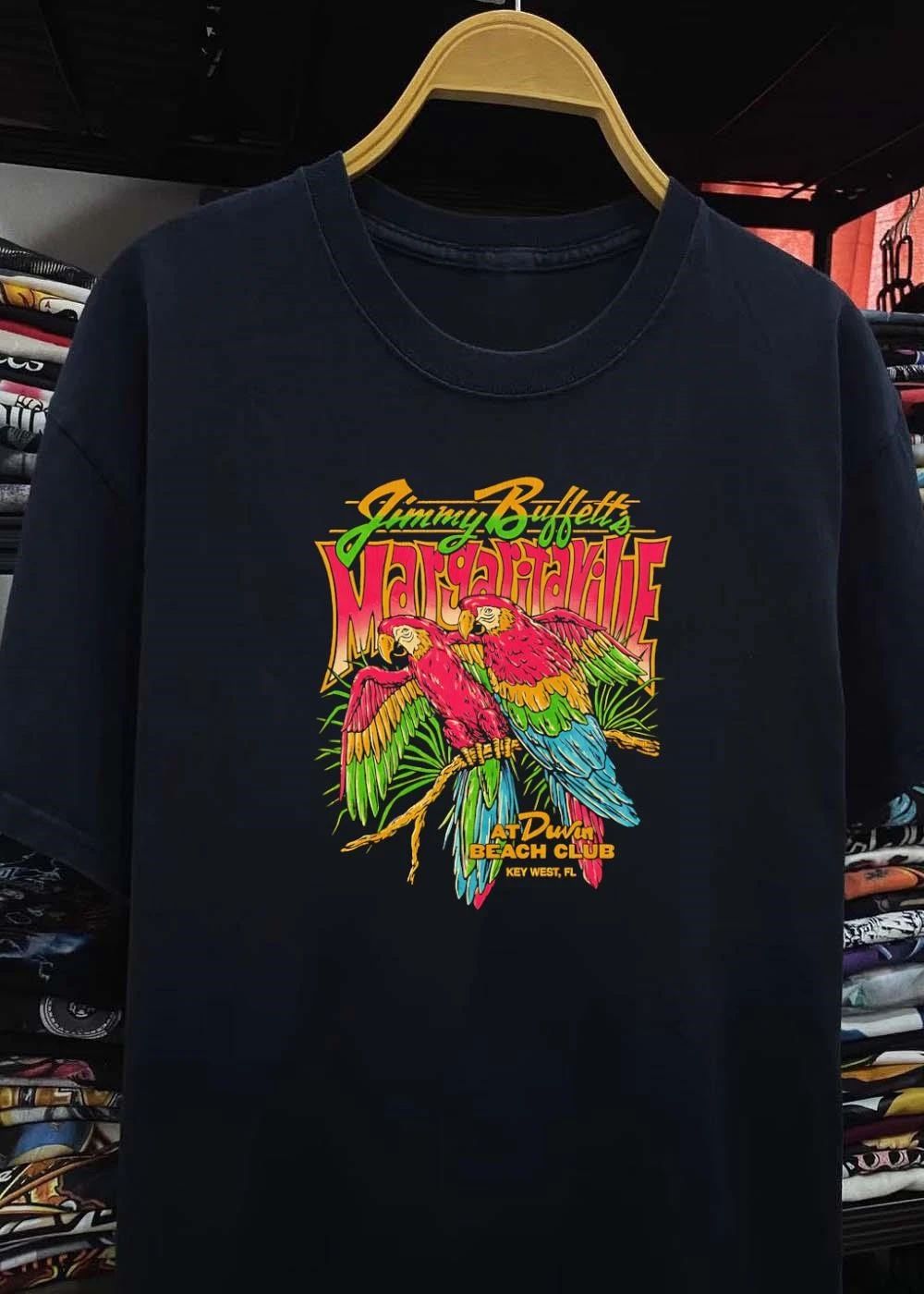 Jimmy Buffett’s Margaritaville Key West Parrots Shirt