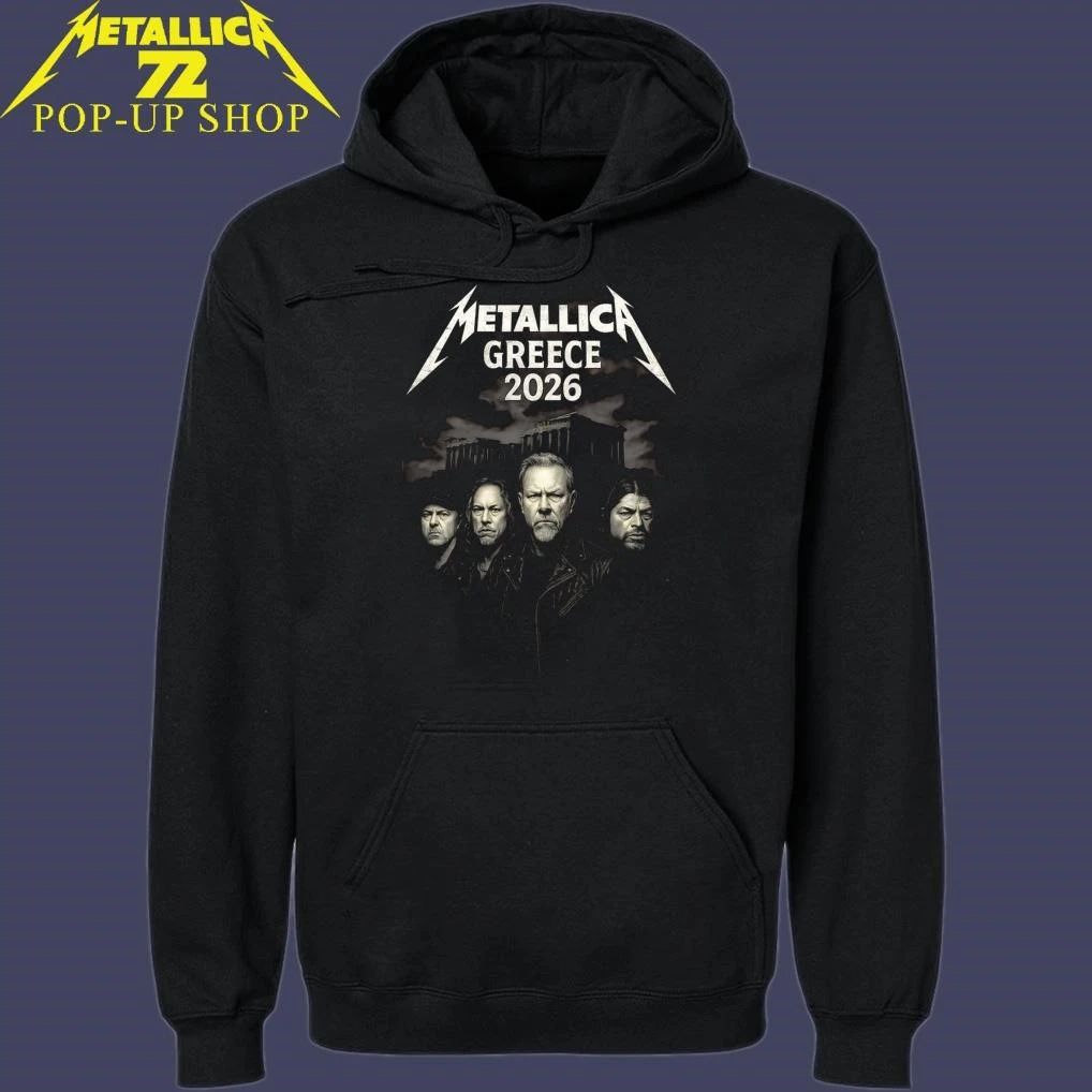 Metallica M72 Athens Greece 2026 Band Member T-Shirt