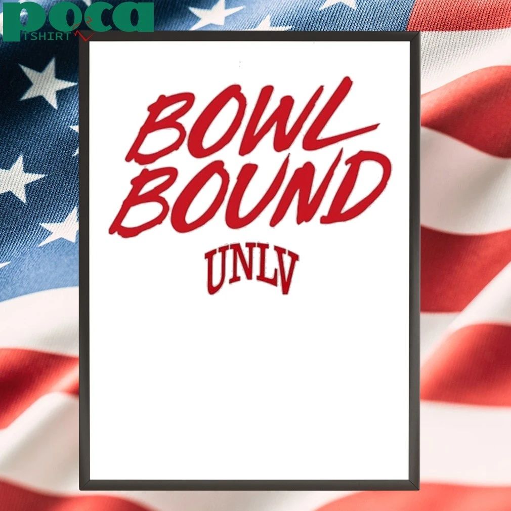 Unlv Rebels 2025 Bowl Bound Logo Shirt