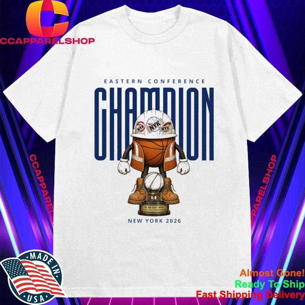 NYK 2026 Eastern Conference Champion The Bob Cousy Trophy Shirt