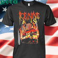 Boston Red Sox Ice Nine Kills Tour 2025 Freddy Krueger Baseball Jersey T-shirt