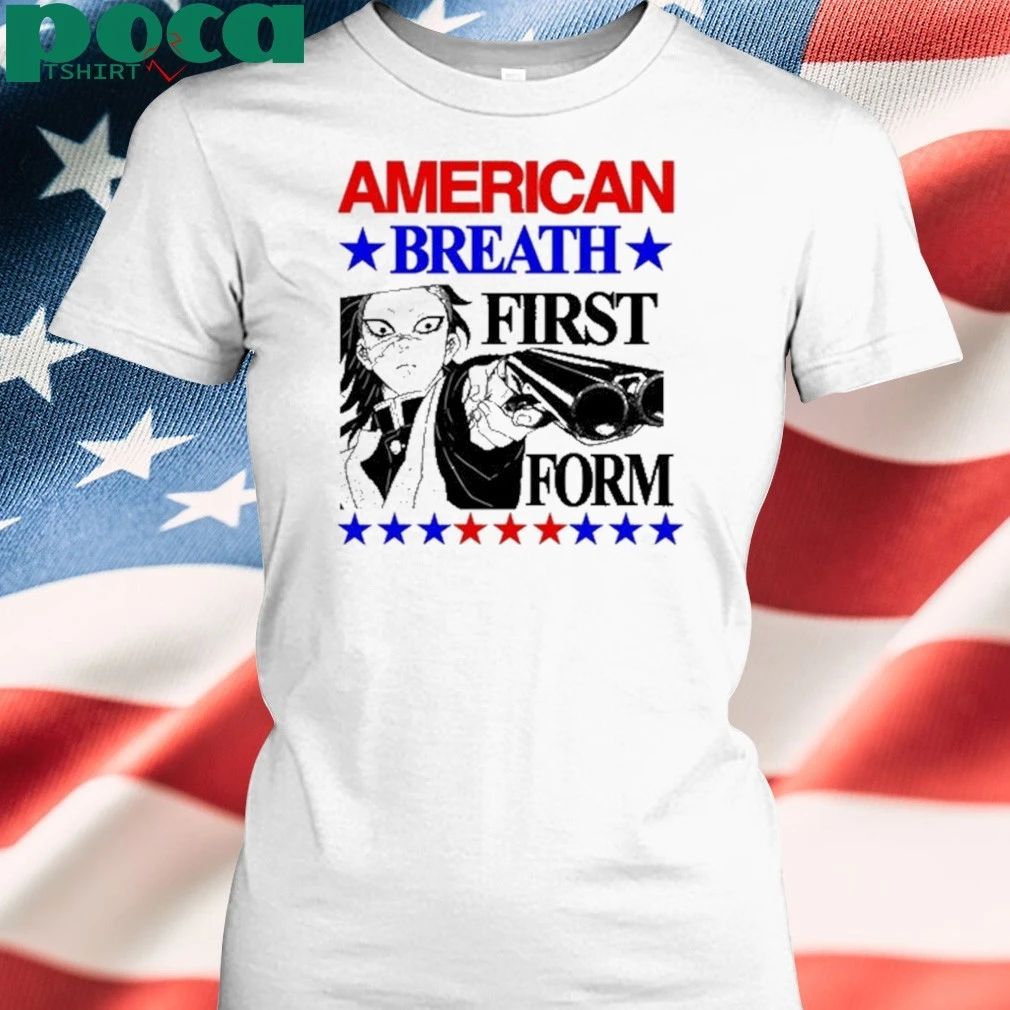 Shinazugawa Genya American Breath First Form T-shirt