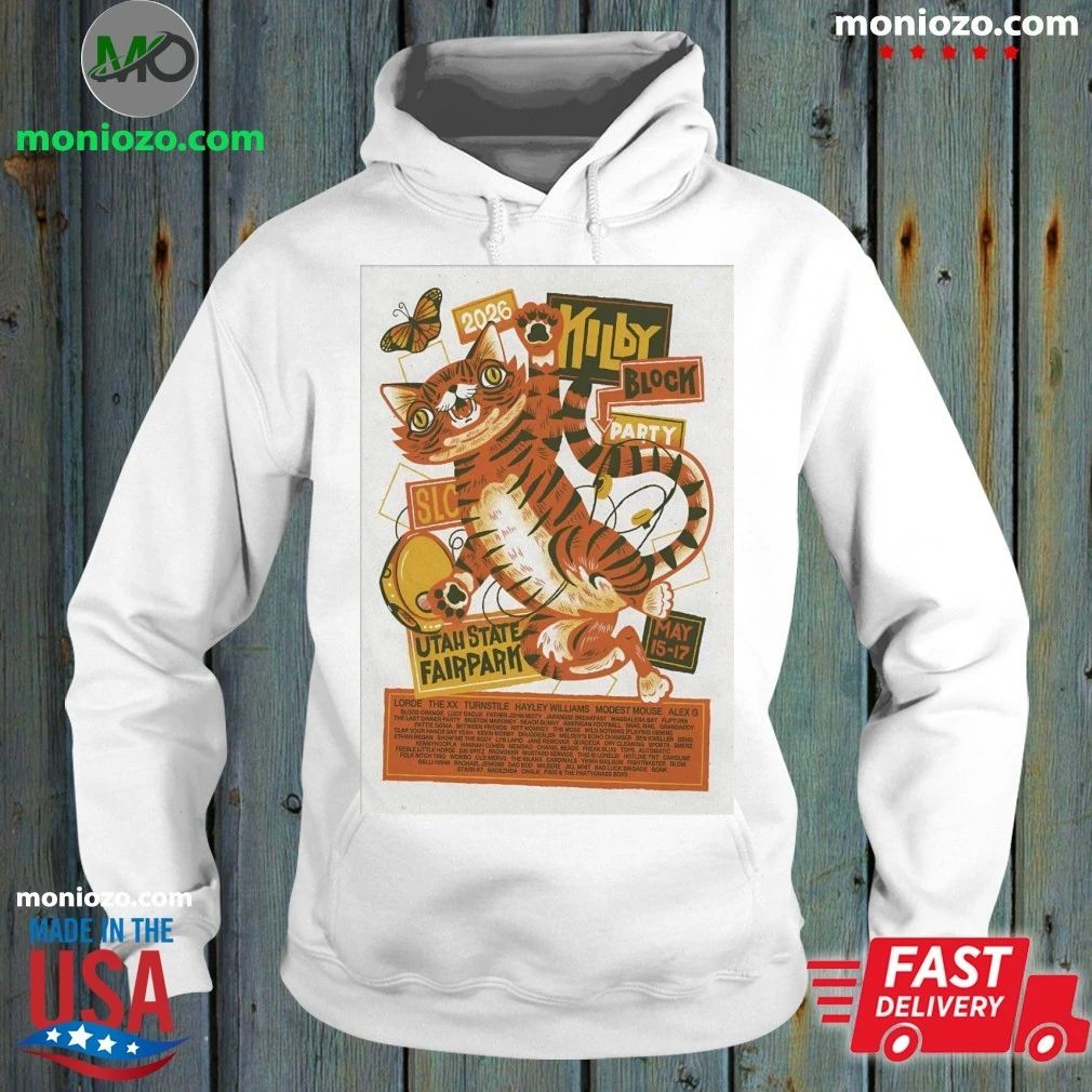 Kilby Block Party Salt Lake City UT 5 15-5 17 2026 Poster Shirt