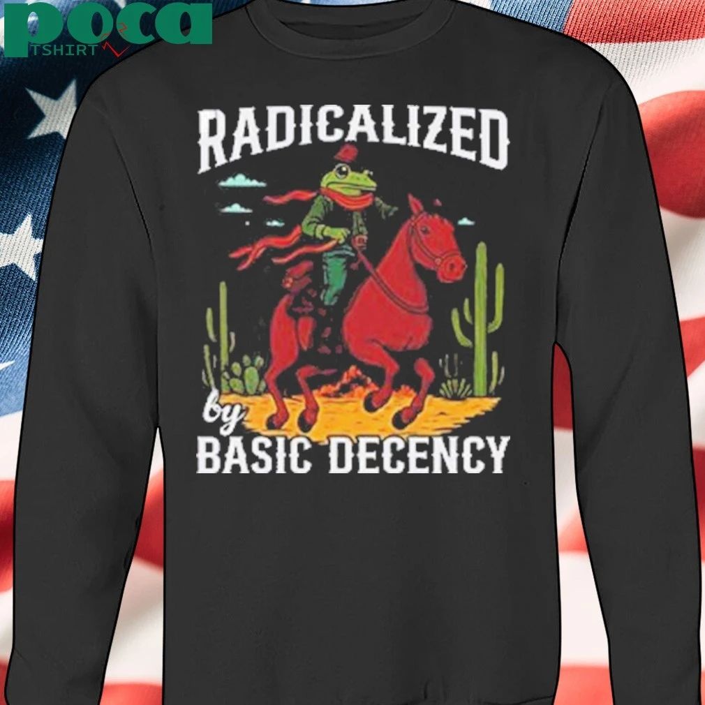 Portland Frog Radicalized By Basic Decency shirt