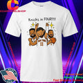 Jalen Brunson Knicks in Four Cartoon Basketball Finals 2026 Shirt