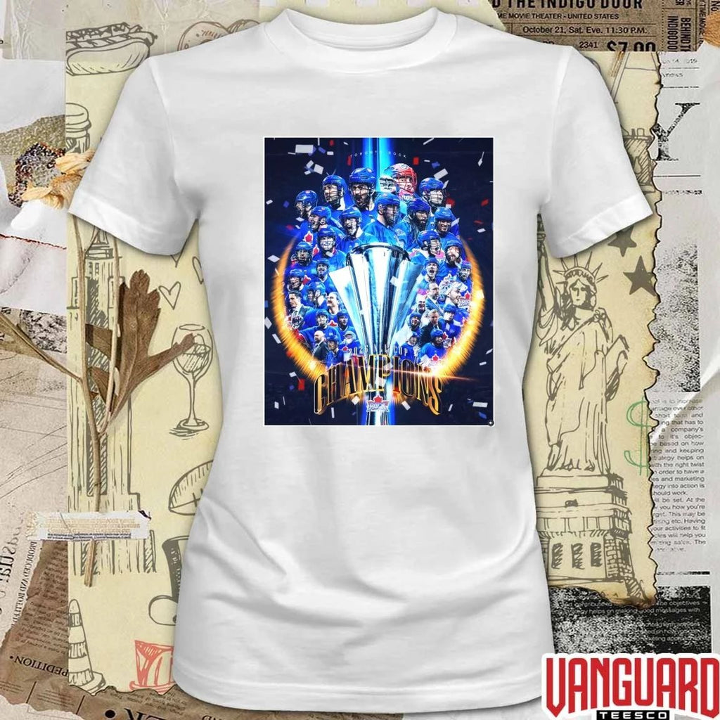 Toronto Rock 2026 NLL Cup Championship Poster t-shirt