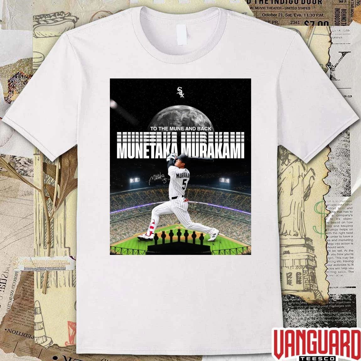 Chicago White Sox Munetaka Murakami 2026 To The Mune And Back Signature Poster t-shirt