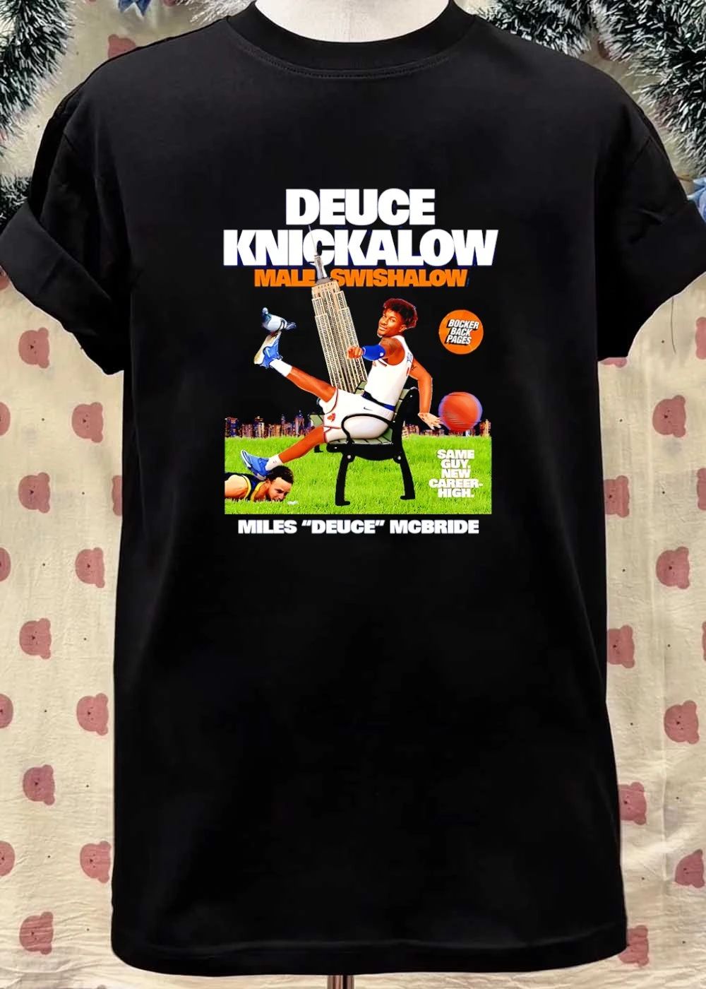 Deuce Knickalow Male Swishalow Same Guy New Career High Shirt
