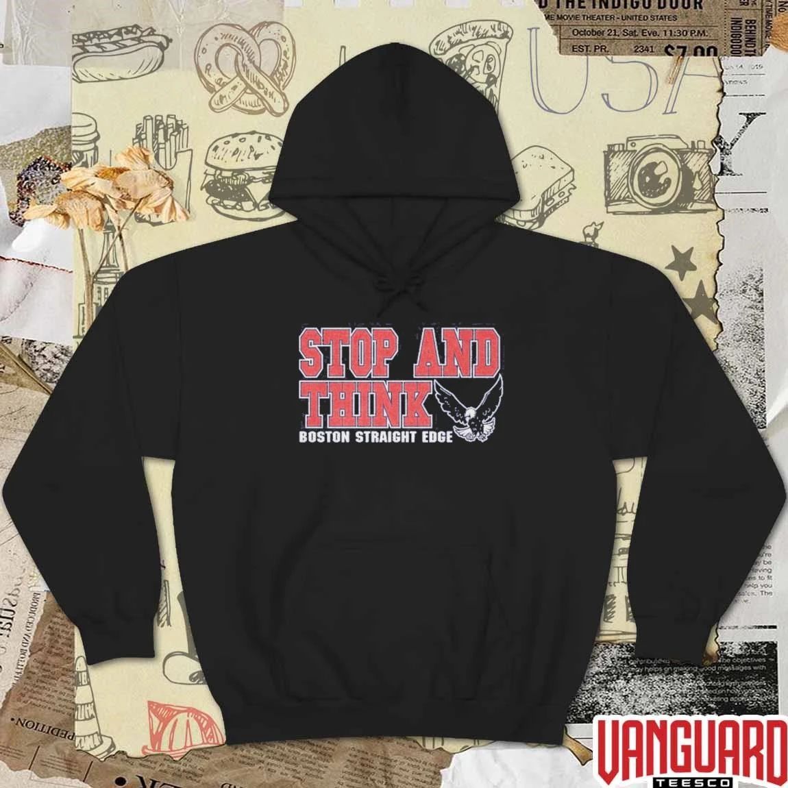 2026 Stop And Think Boston Straight Edge t-shirt