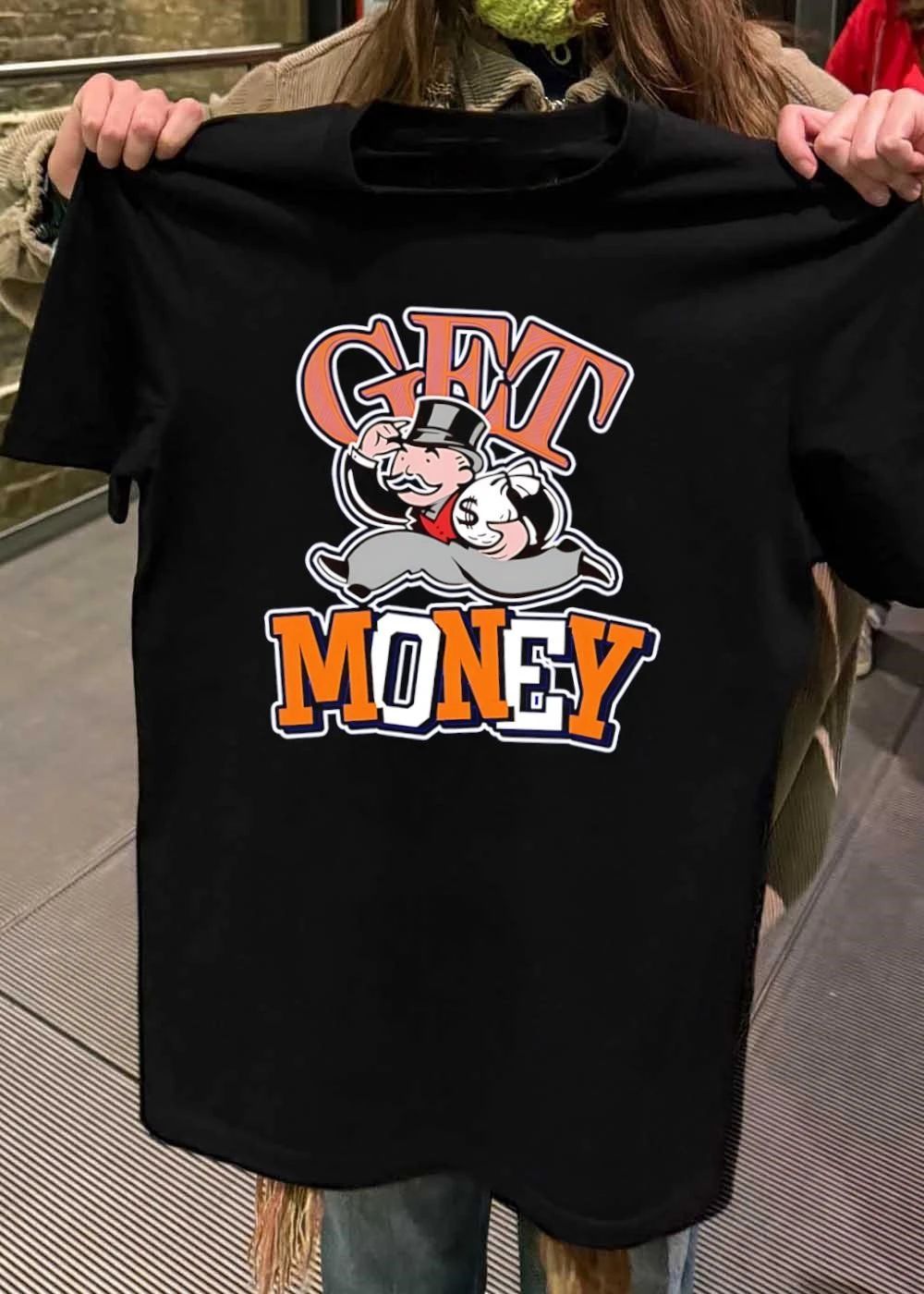 Rich Monopoly Man Hustling Get Money T-Shirt