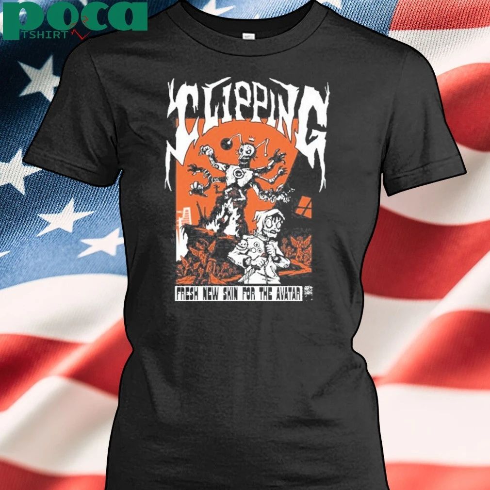 Clipping Fresh New Skin for the Avatar Halloween Shirt