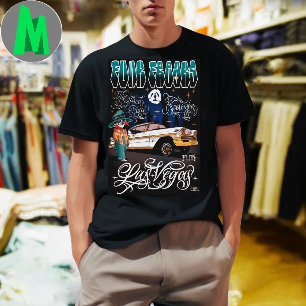 FUNK FREAKS 9-13-2025 The Usual Place In Las Vegas NV Poster Shirt