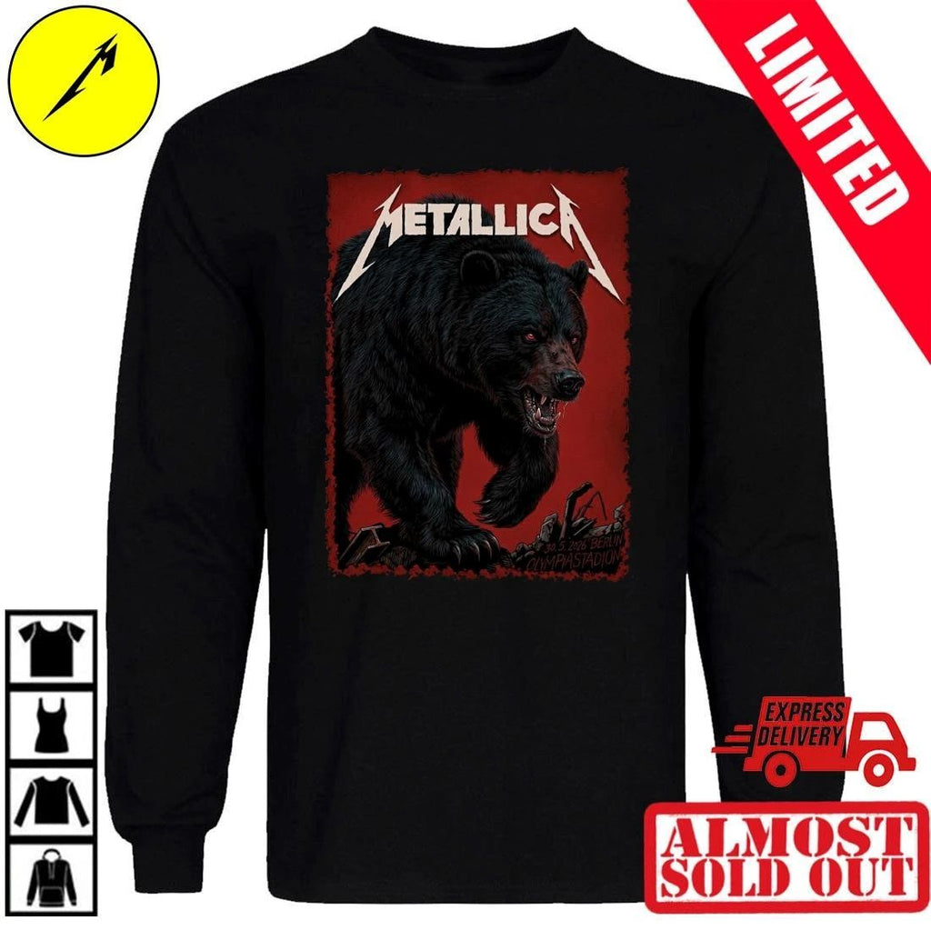 Metallica M72 World Tour Berlin 30.05.2026 Official T-Shirt