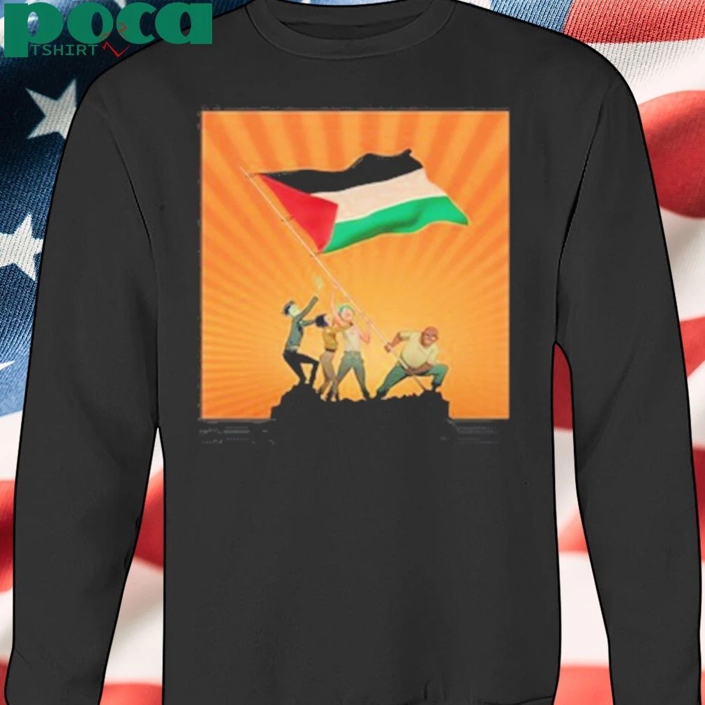 Gorillaz Palestine Shirt