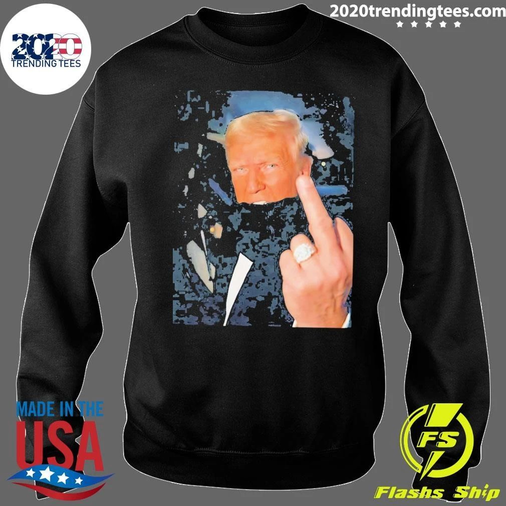 Donald Trump Middle Finger Shirt