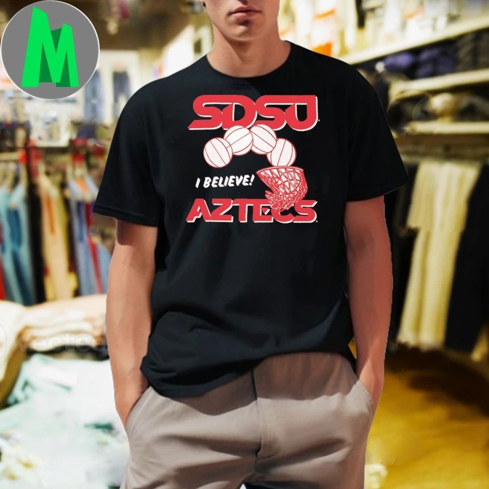 SDSU Aztecs Basketball Retro Shirt