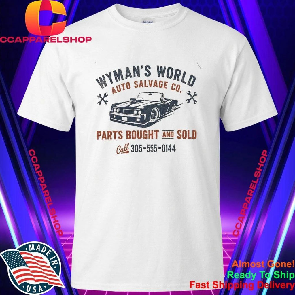Grand Theft Auto VI GTA 6 Wymans World Auto Salvage Shirt