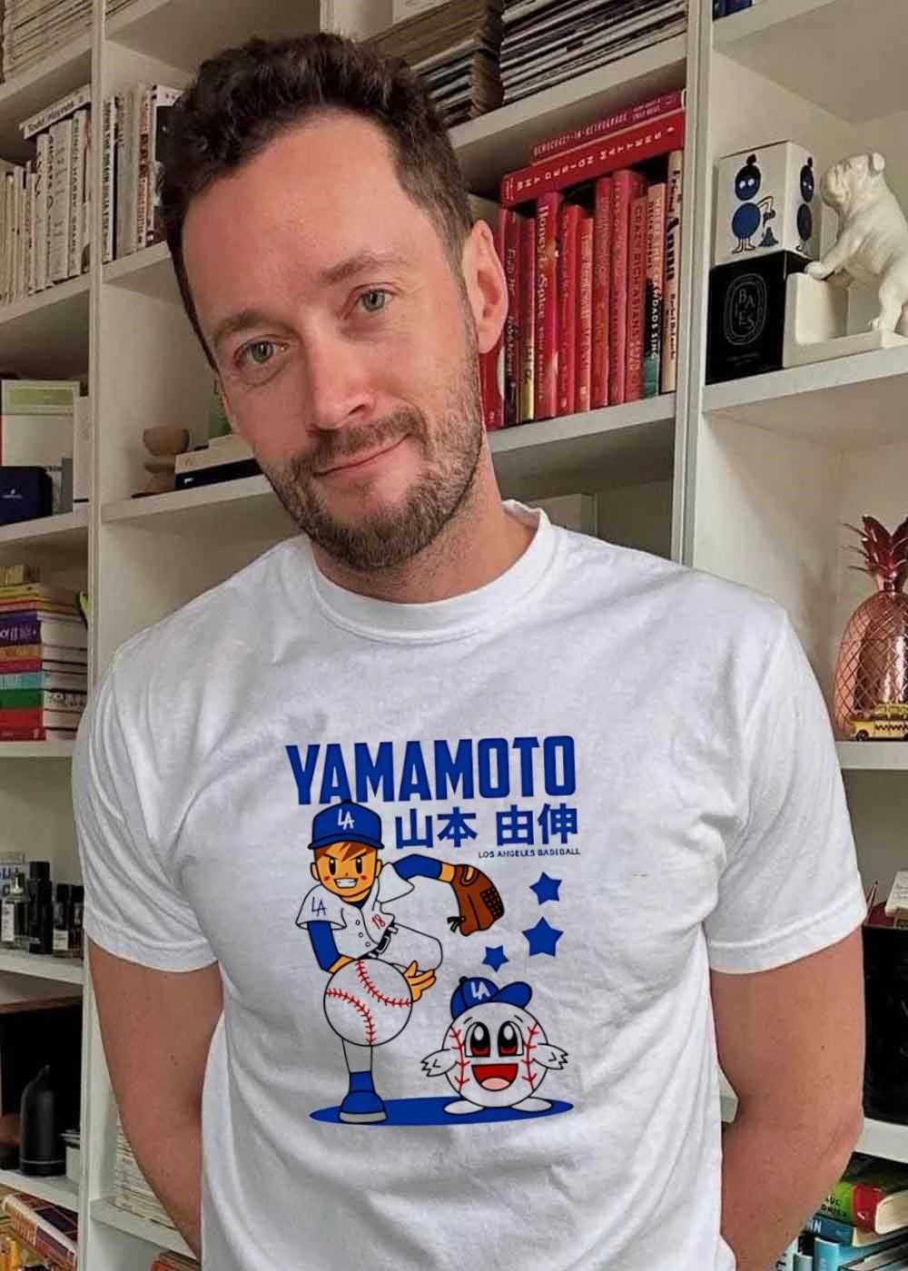 Yoshinobu Yamamoto Los Angeles Dodgers MLB Yamamoto 山本由伸 Los Angeles Baseball shirt
