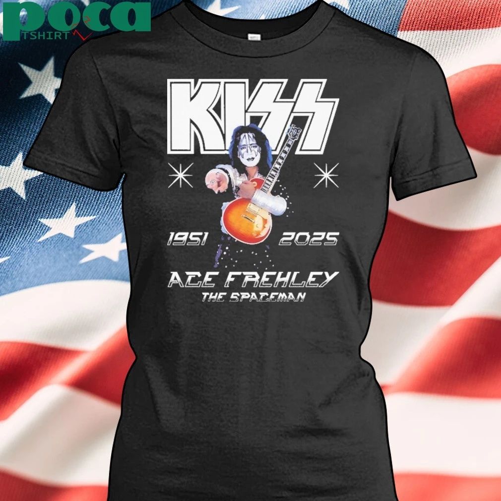 RIP Ace Frehley The Spaceman 1951 2025 T-shirt