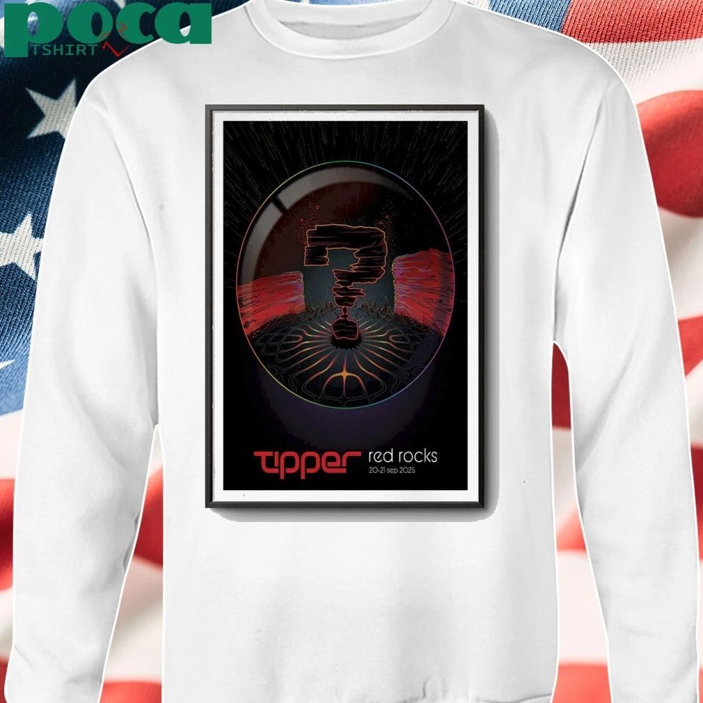 Tipper Tour Red Rocks 2025 Poster shirt