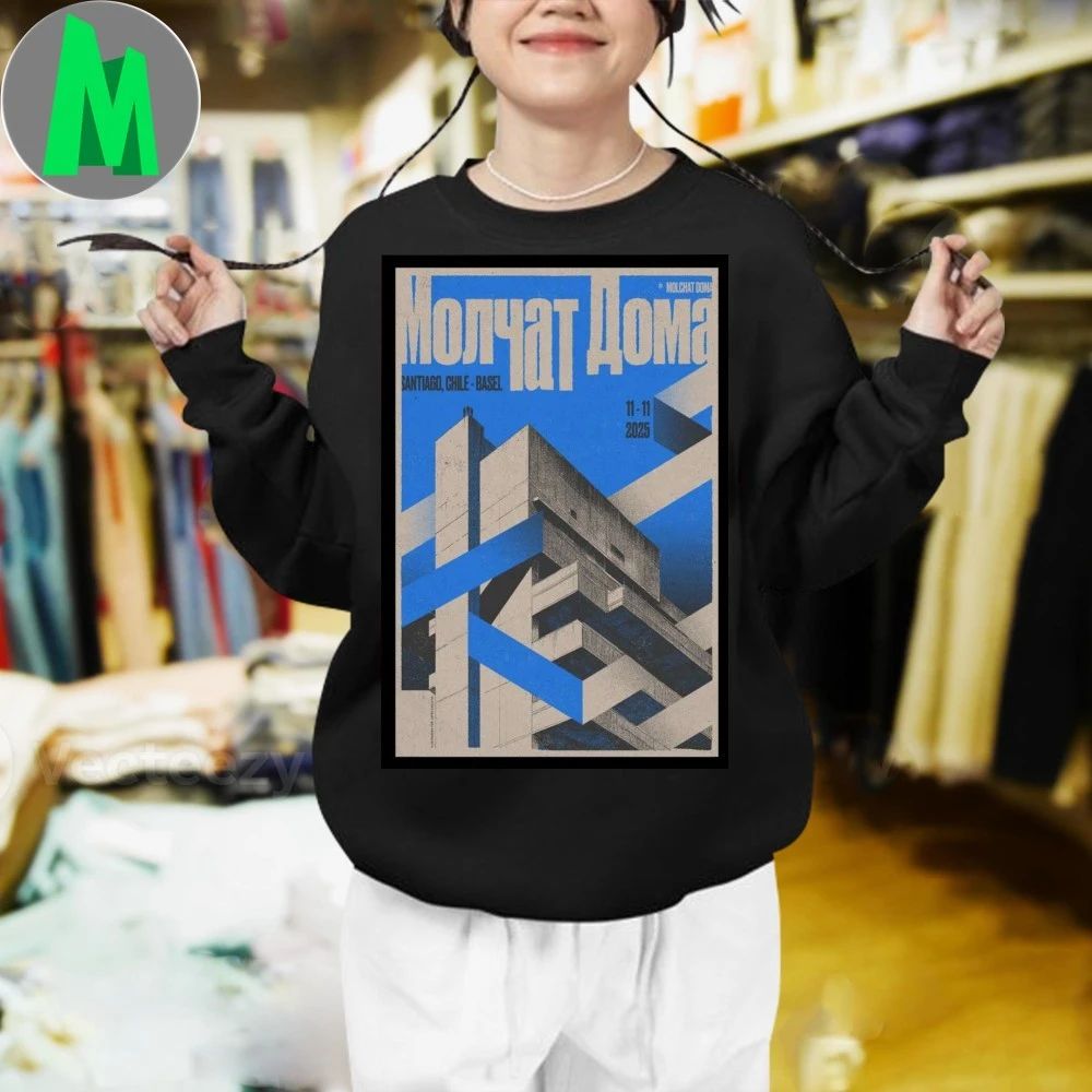 Molchat Doma Nov 11, 2025 Basel Venue, Santiago, Chile Poster Shirt