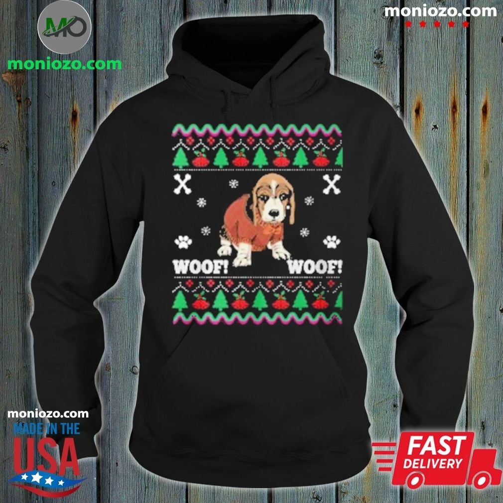 Original Dog Ugly Woof Beagle Baseball T-Shirt