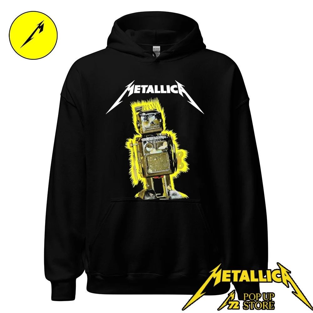 Metallica M72 Athens Tour 2026 M72 Robot Glow Shirt