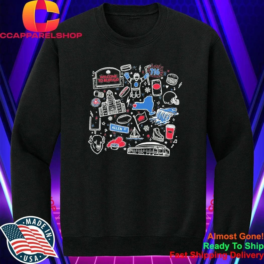 Doodles Buffalo Shirt