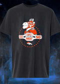 Broncos 50 Years AFC West XXXII XXXIII Celebration T-Shirt