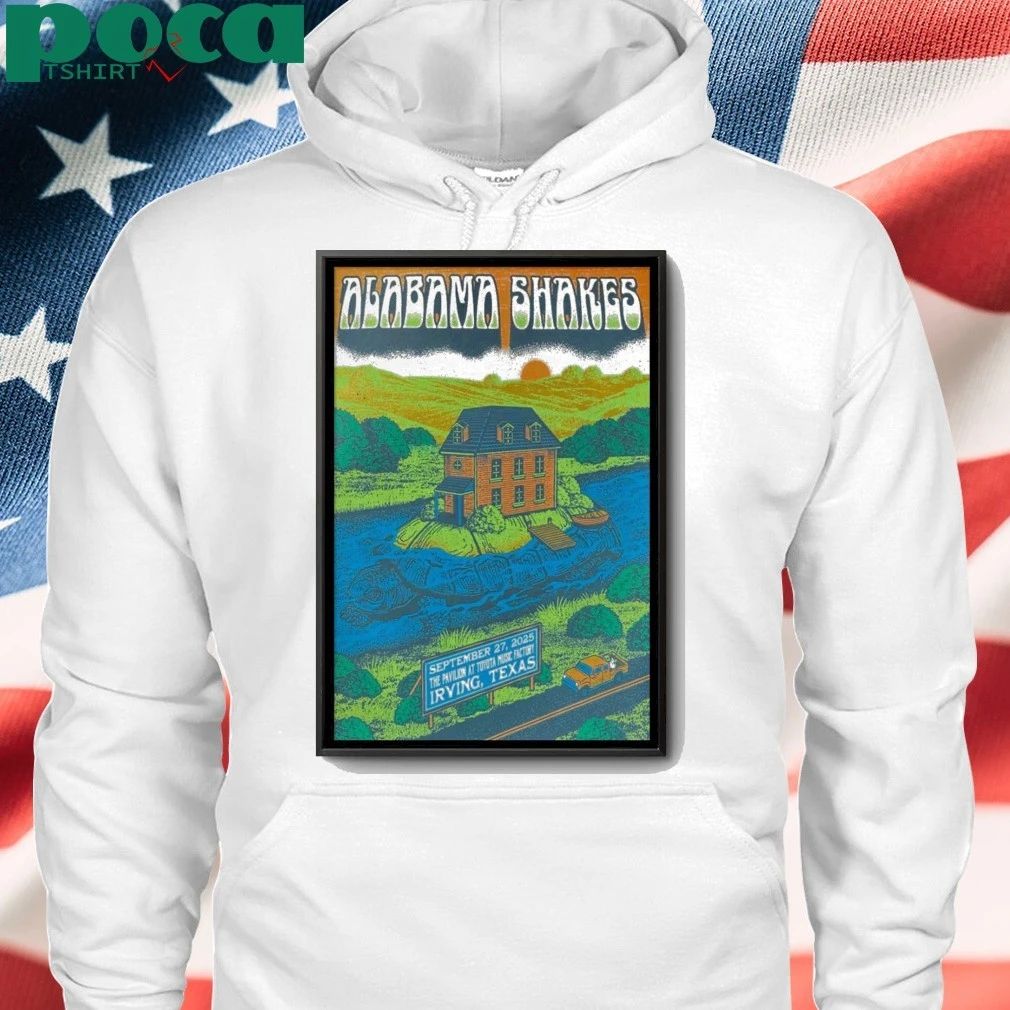 Alabama Shakes 2Sept 27 2025 Irving Texas New Poster shirt