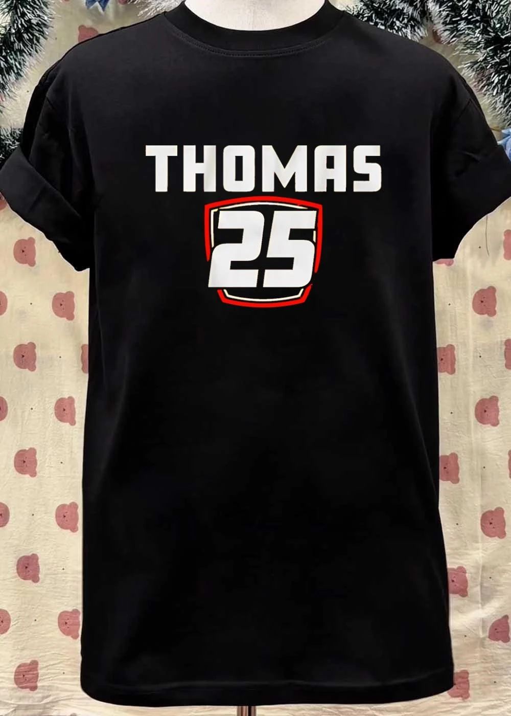 Thomas 25 Logo Print Orange Team T-Shirt