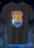 Knicks Apparel ‘ Mascot Holding Foam Finger ‘ Don’t Tell Me This Town Ain’t Got No Heart 2026 NBA Finals Knicks T-Shirt