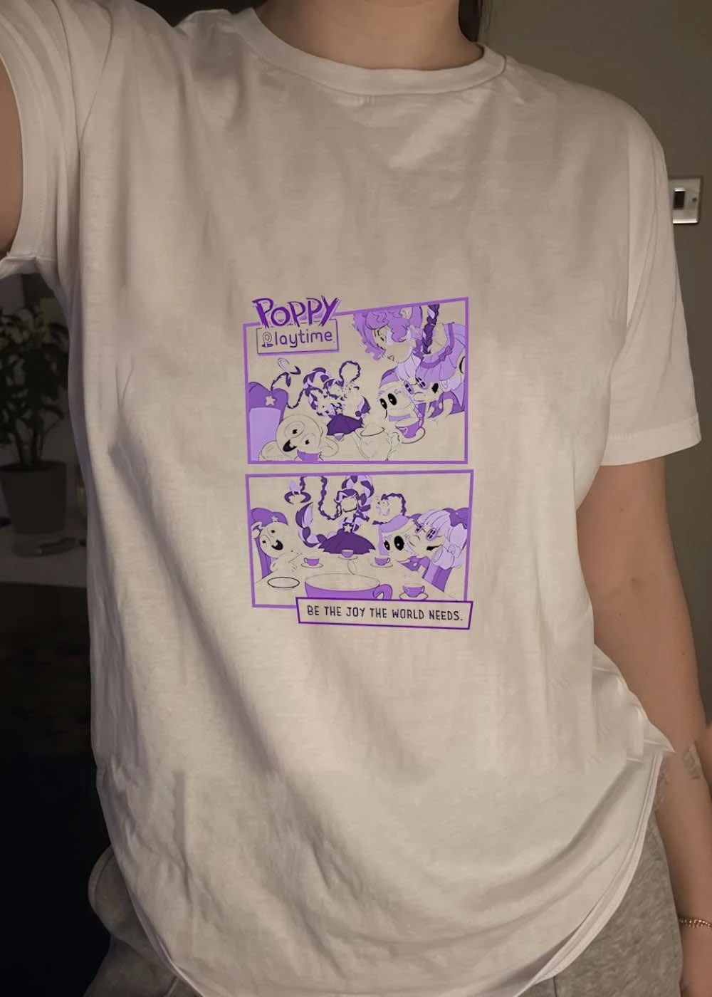 Poppy Playtime Tea Party Be the Joy the World Needs T-Shirt