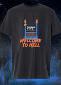 The Mecca New York NYK Subway Entrance Welcome To Hell Basketball shirt