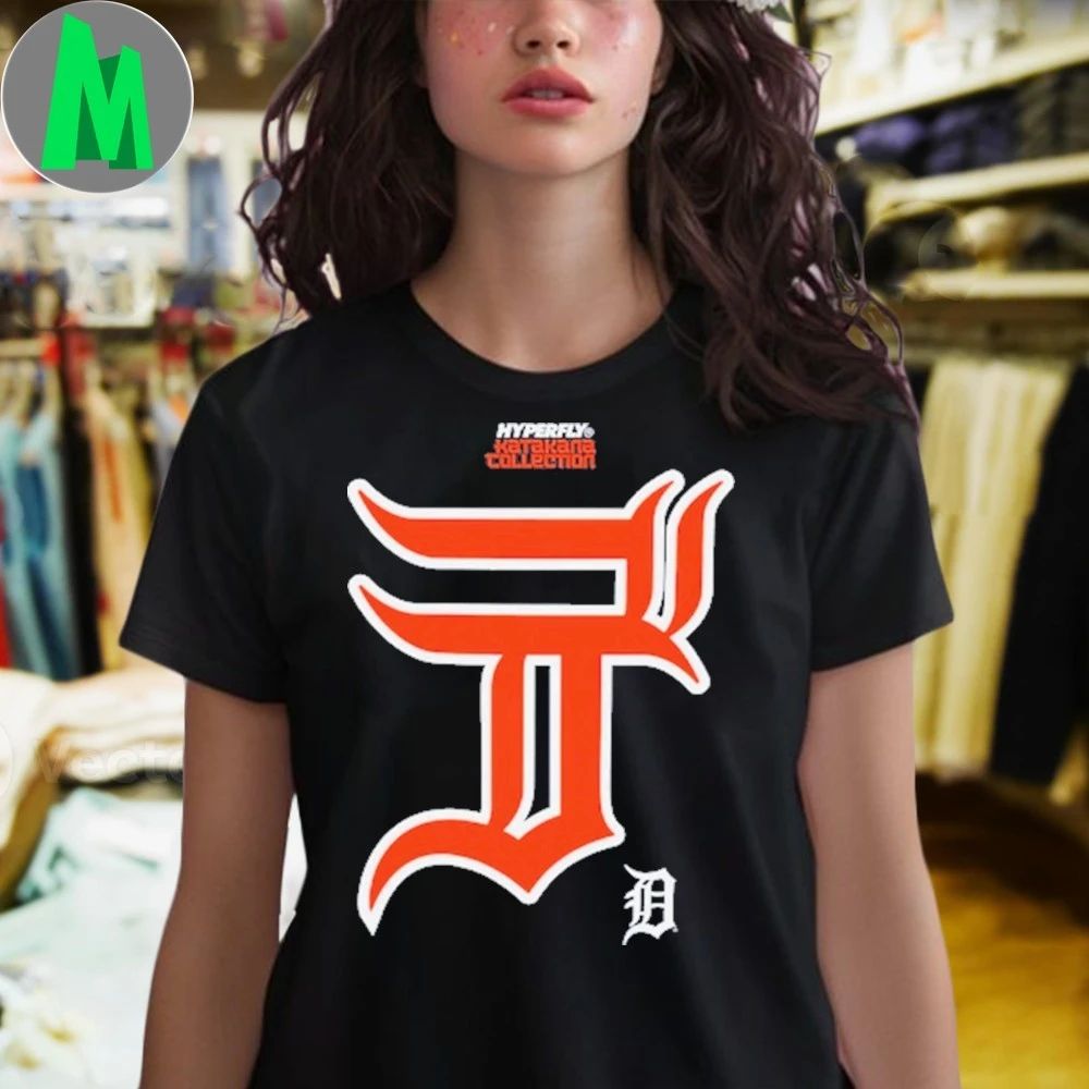 Detroit Tigers New Era x Hyperfly Logo 2025 Shirt